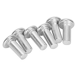 ComfortXL Lot de 100 rivets pleins à tête plate en aluminium gb867 m4 (m4 * 10) pas cher