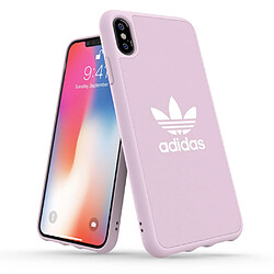 Coque Adidas Originals Basics iPhone XS-MAX coloris rose