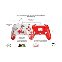 Casque Gamer PRO H3 Rouge SPIRIT OF GAMER SWITCH - Manette SWITCH Filaire Nintendo MARIO rouge blanc officielle