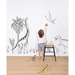 Avis Sticker Lilipinso dinosaure et palmier 64 x 130cm