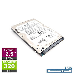 Seagate Technology Disque Dur 320Go SATA 2.5 Seagate ST320LT007 7200rpm 16Mo · Reconditionné 