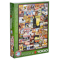 Eurographics Travel The World Vintage Ads Puzzle (1000 piAces) 