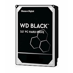 Western Digital WD Black 10To HDD SATA 6Gb/s Desktop WD Desktop Black 10To HDD 7200rpm 6Gb/s serial ATA sATA 256Mo cache 3.5p intern RoHS compliant Bulk