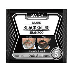 Acheter Coloration Pour Barbe Shampooing Colorant Assombrissant Colore Progressivement La Moustache (15 Ml) 1 Pc