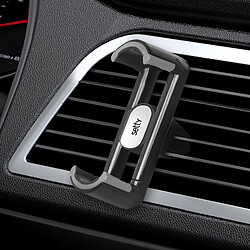 Avis Support Voiture Téléphone Grille d'Aération Grips extensibles Rotatif Setty Noir