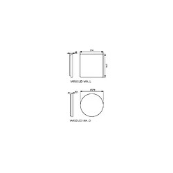 Kanlux Hublot LED 18W à Détecteur Micro-onde 1700lm - Blanc Naturel 4000K