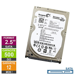 Seagate Technology Disque Dur 500Go SATA 2.5 Seagate Momentus ST500LT012 5400rpm 16Mo - Reconditionné