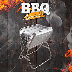 Acheter MR TUZZA Barbecue pliable portable et pratique pour barbecue en plein air Beech