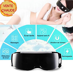 Masseur oculaire électrique vibration magnétique Haute Fréquence Confort Massage Confort Anti-Âge 