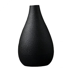 Noir en céramique vase moderne vase en céramique poterie