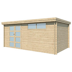 Gardenas Chalet en bois 14.9 m² Moderne Avec plancher.