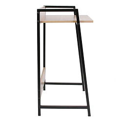 The Home Deco Factory Bureau design scandinave Gemini - L. 64 x H. 54 cm - Noir