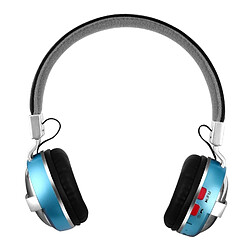 Avis Wewoo Oreillette Bluetooth bleu pour iPhone, Samsung, HTC, Sony et autres Smartphones Stéréo Qualité Sonore V4.2 Casque, Distance: 10m, Soutien 3.5mm Audio Entrée & FM