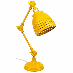 Flexo/Lampe de bureau Alexandra House Living Jaune Métal 13 x 43 x 25 cm 