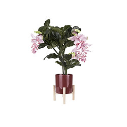 Present Time Cache-pot sur pieds Trestle - Diam. 20 cm - Rouge