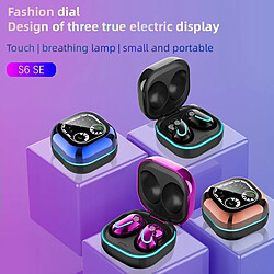 Avis Écouteurs Bluetooth Affichage Des Horaires De La Lumière Respiratoire Tws 5.1 Casque Bluetooth Sans Fil Mini Touch Control Noir