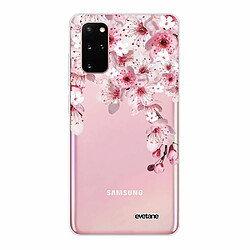 Evetane Coque Samsung Galaxy S20 Plus 360 intégrale avant arrière transparente Coque Samsung Galaxy S20 Plus 360 intégrale transparente Cerisier Tendance Evetane.