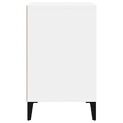 Avis vidaXL Armoire à chaussures Blanc 102x36x60 cm Bois d'ingénierie