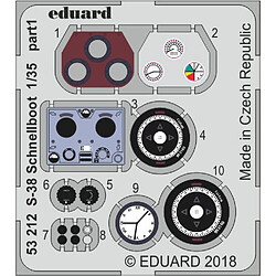 S-38 Schnellboot for Italeri - 1:35e - Eduard Accessories