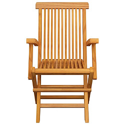 Acheter Maison Chic Lot de 8 Chaises de jardin,Fauteuil d'extérieur avec coussins gris Bois de teck massif -MN21374