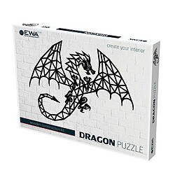 Youdoit Puzzle mural en bois - Dragon 94,8 cm 