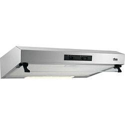 Hotte visière 60cm 368m3/h inox - fht6137x - FAURE pas cher