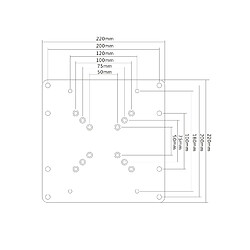 Acheter Kimex Adaptateur VESA universel pour support TV 23"-43"