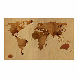 Paris Prix Papier Peint Tea Map of the World II 450x270cm