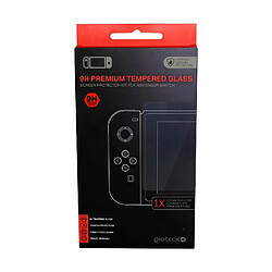 Avis Kit de protection d'écran Gioteck en verre trempé premium 9H pour Nintendo Switch Transparent