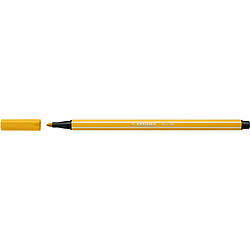 STABILO Stylo feutre Pen 68, jaune curry ()