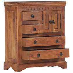 Maison Chic Buffet,Meuble de Rangement,commode pour salon,Cuisine 62 x 30 x 75 cm Bois d'acacia massif -MN58177