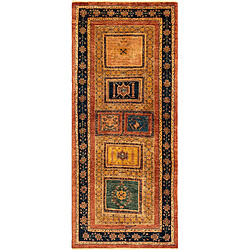 Vidal Tapis de couloir en laine 200x87 rouge Kashkuli