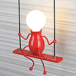 Avis Universal Applique pour enfants, LED 220V Lampe de chevet pour chambre, 5W Couloir Allée Escalier Escalier Fer forgé, Rouge