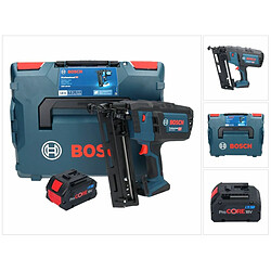 Bosch GNH 18V-64 Cloueur sans fil 18 V 64 mm 1,6 mm + 1x Batterie ProCORE 8,0 Ah + Coffret L-Boxx - sans chargeur 