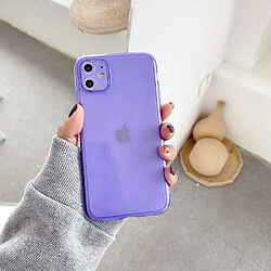 Coque en TPU iridescent violet pour votre Apple iPhone 11 6.1 pouces