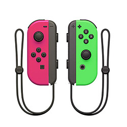 Manette de jeu Joy-Con sans fil, Joystick, gauche/droite pour nintendo Switch  -  Rose / Vert  