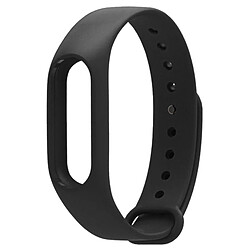 Wewoo Bracelet noir pour Xiaomi Mi Bande 2 CA0600B bracelets de remplacement coloré, hôte non inclus