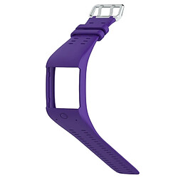 Acheter Wewoo Bracelet pour montre connectée Dragonne Sport en silicone POLAR M600 Violet