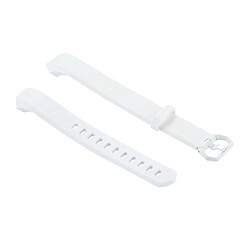 Wewoo Bracelet blanc pour en silicone Fitbit Alta Smart Watch, longueur: environ 23,8 cm