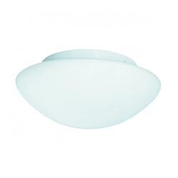 Searchlight Plafonnier Bathroom Verre opal blanc 3 ampoules 13cm