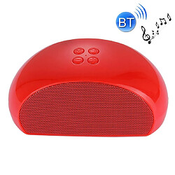 Yonis Haut-Parleur Bluetooth Portable Mains-Libres FM & AUX Enceinte Bluetooth Portable Son Stéréo MIC Intégré Appels Mains-Libres FM AUX TF Rouge YONIS