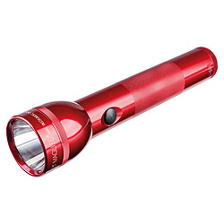 Lampe torche LED ST2 - IPX4 - 2 piles LR20 D - 213 lumens - 25cm - Rouge - Maglite