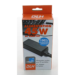 DLH Energy Alimentation secteur 45W universelle (sauf USB-C) DY-AI3142 pour Ordinateur portable LENOVO 