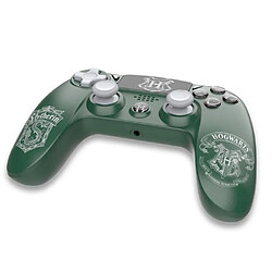 Manette PS4 Bluetooth Harry Potter Serpentard Verte Lumineuse 3.5 JACK + Casque Spirit of Gamer PRO-H3 PS4-PS5 PLAYSTATION