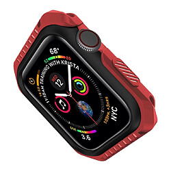 Acheter Wewoo Étui de protection bicolore antichoc Smart Watch pour Apple série 338 mm rougenoir