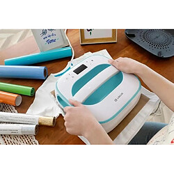 LOKLiK Easy Heat Press Bleu Presse Chauffante Compacte Thermocollante Impression Textile pas cher