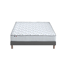 Avis Idliterie Ensemble Matelas Ressorts + Mémoire de forme ODYSSEE + Sommier - Made in France