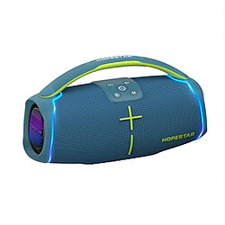 Yonis Enceinte Waterproof Puissante Pour Extérieur Enceinte Waterproof Portable 50W Bluetooth Camouflage Hi-Fi Son Extérieur Bleu Marine YONIS