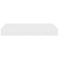 Avis vidaXL Matelas à ressorts ensachés dureté moyenne 140x190 cm