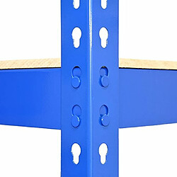 Acheter Monstershop Etagère Bleue en Acier 120 x 50 x 180cm - Q-Rax